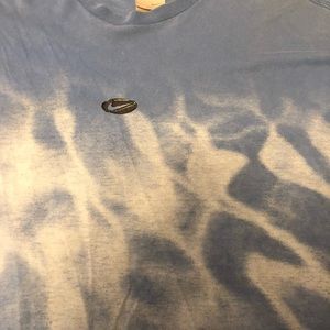 nike blue tie dye shirt